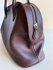 The Row Agens Burgundy Tote - 31x10x23.5cm - 5