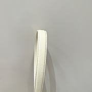 The Row N/S Park Small Textured-Leather Tote White - 6