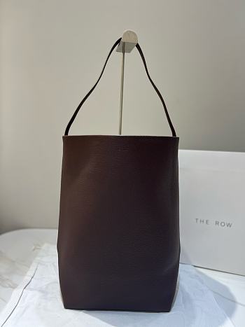 	 The Row N/S Park Textured-Leather Large Tote 
