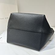 	 The Row N/S Park Textured-Leather Large Tote In Black - 4
