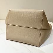 	 The Row N/S Park Textured-Leather Large Tote In Taupe - 5