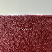 	 The Row N/S Park Textured-Leather Large Tote In Red - 3