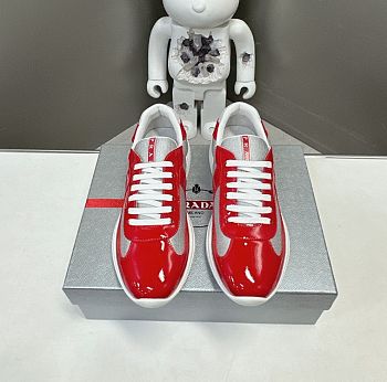 Prada America's Cup sneakers Red
