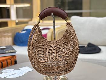 Chloe Banana Bag Brown - 36*21.5cm