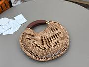 Chloe Banana Bag Brown - 36*21.5cm - 5