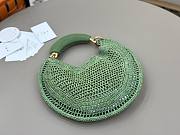	 Chloe Banana Bag Green - 36*21.5cm - 2