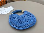 	 Chloe Banana Bag Blue - 36*21.5cm - 6
