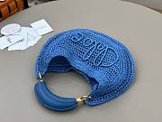	 Chloe Banana Bag Blue - 36*21.5cm - 5