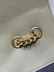 YSL loulou medium in matelassé lambskin green - 29 x 17 x 8 CM - 4