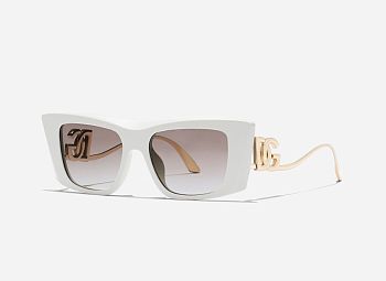 Dolce&Gabbana DIVA white sunglasses