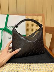 Bottega Veneta Wallace Intrecciato In Leather Brown - 20x13x9.5cm - 6