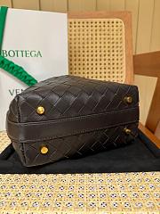 Bottega Veneta Wallace Intrecciato In Leather Brown - 20x13x9.5cm - 4
