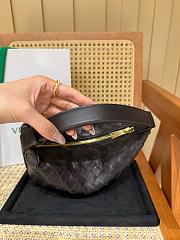 Bottega Veneta Wallace Intrecciato In Leather Brown - 20x13x9.5cm - 3