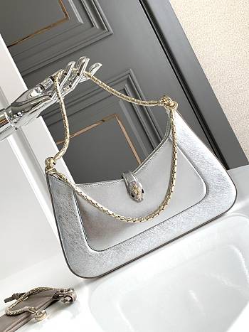 Bvlgari Mini Leather Serpenti Baia Shoulder Bag - 27.5*18*4.5Cm
