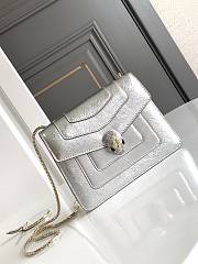 Bulgari Serpenti Forever Medium Top Handle Bag - 20*14*4.5cm - 1