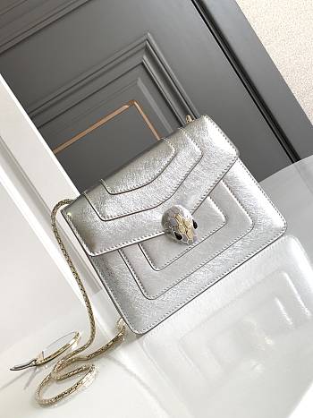 Bulgari Serpenti Forever Medium Top Handle Bag - 20*14*4.5cm