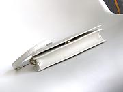 Bvlgari White Leather Chain Bag - 19 X 10.5 X 4.5 Cm - 4