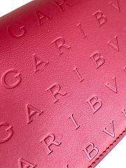 	 Bvlgari Red Leather Chain Bag - 19 X 10.5 X 4.5 Cm - 3
