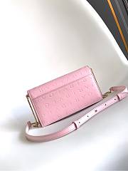 	 Bvlgari Pink Leather Chain Bag - 19 X 10.5 X 4.5 Cm - 6