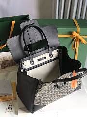 Goyard Saigon Tote All Black - 34x18x24cm - 6