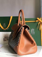 	 Goyard Saigon Tote Brown & Black - 34x18x24cm - 6