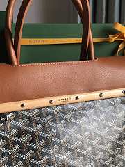 	 Goyard Saigon Tote Brown & Black - 34x18x24cm - 4