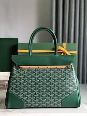 	 Goyard Saigon Tote Green - 34x18x24cm - 6