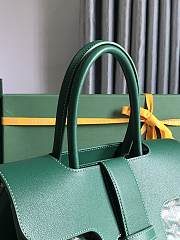 	 Goyard Saigon Tote Green - 34x18x24cm - 5