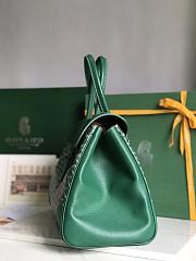 	 Goyard Saigon Tote Green - 34x18x24cm - 4