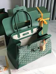 	 Goyard Saigon Tote Green - 34x18x24cm - 2