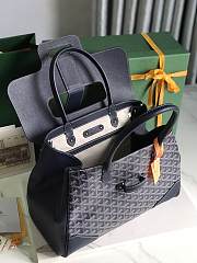 	 Goyard Saigon Tote Navy - 34x18x24cm - 5