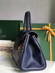 	 Goyard Saigon Tote Navy - 34x18x24cm - 4