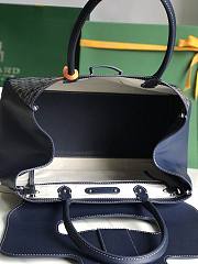 	 Goyard Saigon Tote Navy - 34x18x24cm - 3