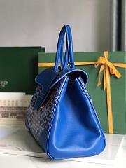	 Goyard Saigon Tote Blue - 34x18x24cm - 3