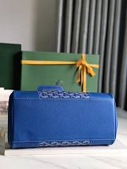 	 Goyard Saigon Tote Blue - 34x18x24cm - 4