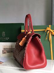 	 Goyard Saigon Tote Red - 34x18x24cm - 4