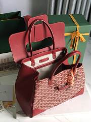 	 Goyard Saigon Tote Red - 34x18x24cm - 2