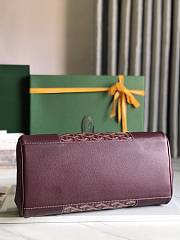 	 Goyard Saigon Tote Burgundy - 34x18x24cm - 3