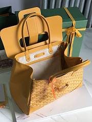 	 Goyard Saigon Tote Yellow - 34x18x24cm - 4