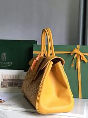 	 Goyard Saigon Tote Yellow - 34x18x24cm - 5