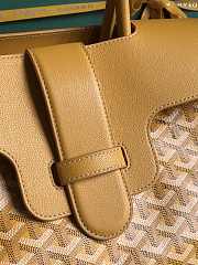 	 Goyard Saigon Tote Yellow - 34x18x24cm - 6