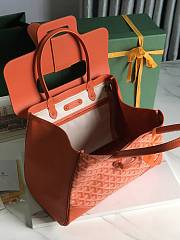 	 Goyard Saigon Tote Orange - 34x18x24cm - 2