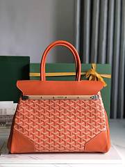 	 Goyard Saigon Tote Orange - 34x18x24cm - 6