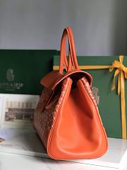 	 Goyard Saigon Tote Orange - 34x18x24cm - 4