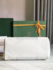 	 Goyard Saigon Tote White - 34x18x24cm - 5