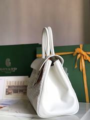 	 Goyard Saigon Tote White - 34x18x24cm - 2