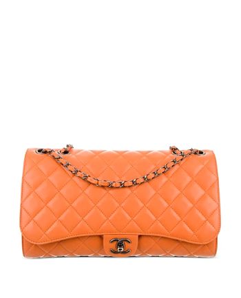 Chanel Classic Flap expandable mandarin shoulder bag - 31x20x9cm