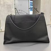 Balenciaga Hourglass Soft Handbag Large in Black -  47x26x14cm - 4