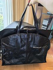 Balenciaga Shopper Garment Bag Tote In Black - 63x50x23cm - 6