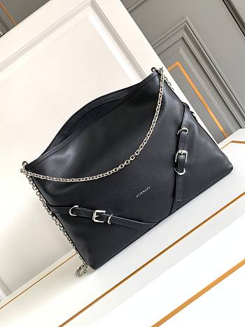 	 Givenchy Voyou Black Shoulder Bag 02 - 40x27x6.5CM